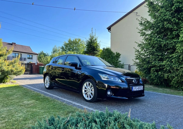 Lexus CT cena 49000 przebieg: 185000, rok produkcji 2012 z Puławy małe 352